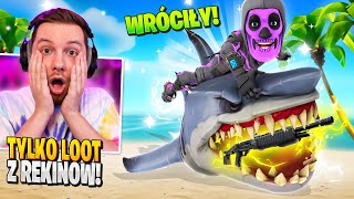 Tylko LOOT z REKINÓW w Fortnite 🦈 (WRÓCIŁY!)