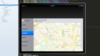 Titanium Advanced Menu Like SAP Field Sales Demo