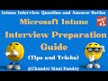 Microsoft Intune Interview Preparation Guide | Microsoft Intune Interview Question And Answer Series