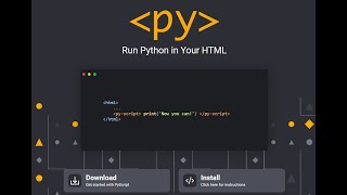 Run Python Code in Your Browser with PyScript | Easy Python Web Development Tutorial