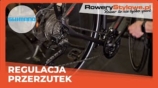 Jak wyregulować przerzutki Shimano w rowerze miejskim i nie tylko