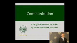 Communications - Finding a Journal Article
