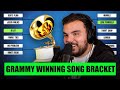 Grammy Winning Rap Songs Bracket