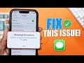 How to Fix iMessage Activation Error on iPhone | iMessage Not Activating on iPhone