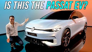 all-new stunning Volkswagen EV sedan! Is the VW Aero the electric Passat or the ID6 or ID7?