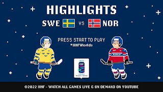 Highlights | Sweden vs. Norway | 2022 #IIHFWorlds