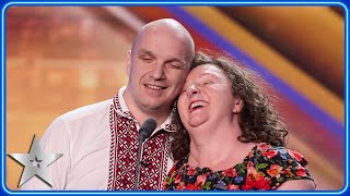 Blind couple Denise & Stefan give BREATHTAKING 'Sound of Music' performance | Auditions | BGT 2024