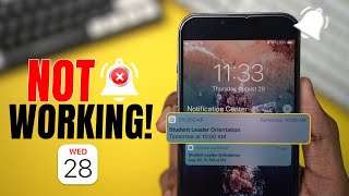 How to Fix Calendar Alerts Not Working on iPhone | Calendar Notifications Not Showing