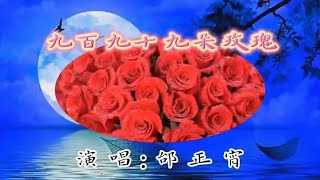 经典歌曲《九百九十九朵玫瑰》演唱邰正宵