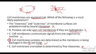 Biology 101 - Chapter 8 past papers