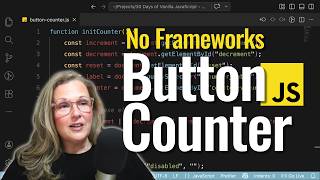 Build a Button Counter w/ JavaScript (No Frameworks) Practice Project