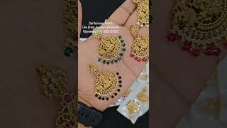 #saisrinivasapearls 9381122922 One Gram Jewellery Wholesale Vijayawada 1