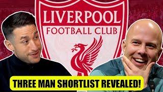 HUGE Liverpool Transfer news As THREE-MAN Shortlist Revealed!