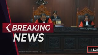 BREAKING NEWS - MK Gelar Sidang Sengketa Pileg 2024 Wilayah Sulteng, Jambi dan Lampung
