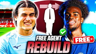 the FREE AGENTS ONLY REBUILD CHALLENGE!! *HARD* FIFA 23 Career Mode