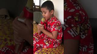 4 year old Moksh singing “Stick Together”🥰