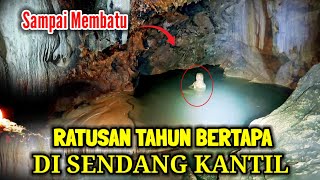 Viral !! Awalnya Dikira Batu Biasa Setelah Mendekat Ternyata Orang Bertapa Sampai Membatu