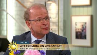"Sorgen och saknaden är väldigt påtaglig" - Nyhetsmorgon (TV4)