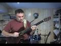 Jake Reichbart jams over Larry Carlton style track, jazz rock fusion guitar