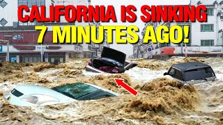 Wrath of God! Chaos in California! Severe storms and floods destroy homes, cars in the Bay Area.