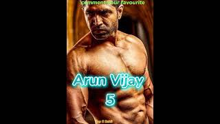 Top 5 Best Body Of South Actors #ramcharan #alluarjun  # arunvijay #shorts #ytshorts #prabhas