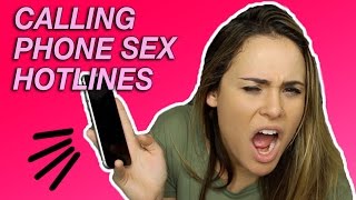 CALLING PHONE SEX HOTLINES | Tags & Challenges | AYYDUBS