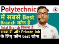 Polytechnic में सबसे best Branch कौन सा होता है , सरकारी और Private Job के लिए कौन सबसे Best रहेगा