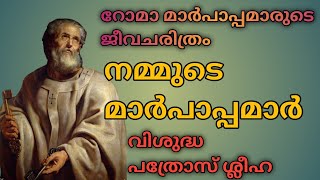 #peterbrozmedia||  മാർപാപ്പമാരുടെ ജീവചരിത്രം ||Roman Pontiffs malayalam||മലയാളം||