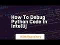 how to debug python code in intellij