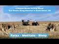 A Reaper-Binder cutting wheat and the Stooks being made in North Devon