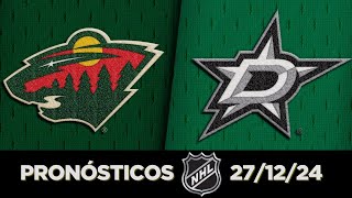 🔥PRONÓSTICOS DE LA NHL PARA EL 27 DE DICIEMBRE 2024 | PARLEY GRATIS 🔥