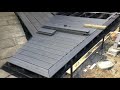 composite deck build using full composite substructure hyperion frontier from envirobuild