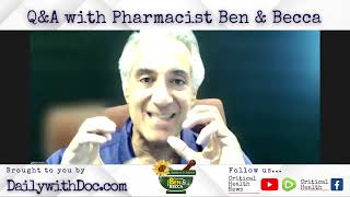 Q\u0026A with Pharmacist Ben Fuchs and Becca Dukes - Digestion, Got Issues! Get Solutions! - 7/15/23