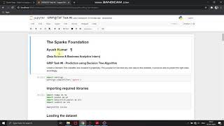 GRIP@TSF - Task #6: Prediction using Decision Tree Algorithm
