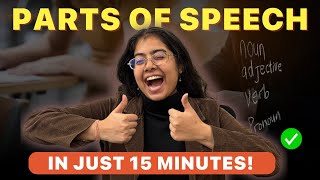 Master Every Part of Speech in JUST 15 Minutes! | Tarkashastra