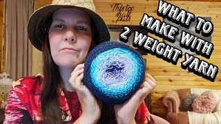 What In The World Can You Make With A Two Weight Yarn ❓🧶