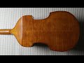 Viola da gamba making | Part 16 – varnishing