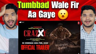 Crazxy - Official Trailer Reaction | Sohum Shah | Girish Kohli