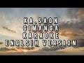 Ka.saon Gimang//English version karaoke// by chesak sangma // cover by Eurah shira//