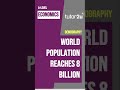 Global Population Reaches 8 Billion!