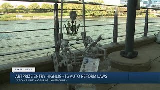 ArtPrize entry spotlights concerning state of no fault auto crash survivors