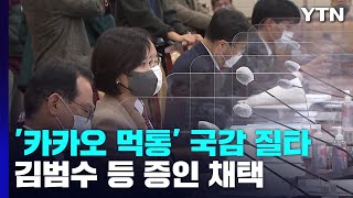 '카카오 먹통' 국감서도 질타...김범수 등 증인 채택 / YTN