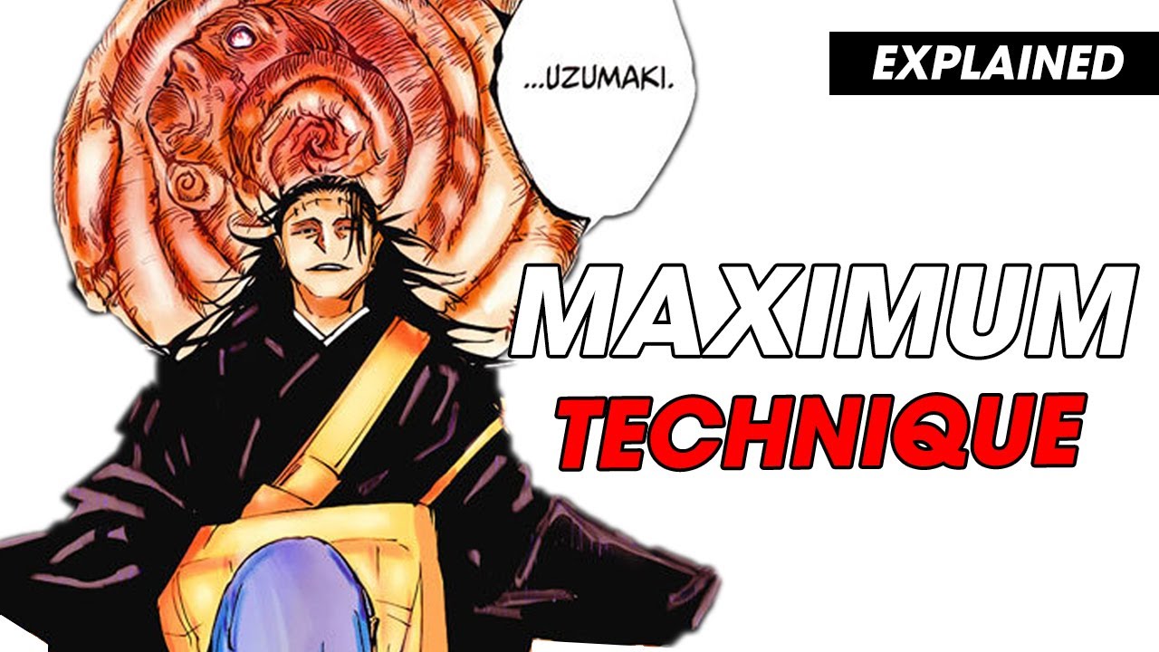 What Is A Maximum Technique Jujutsu Kaisen Explained Youtube