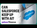 Salesforce stock plummets on concerns company is falling behind on AI