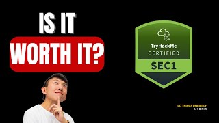 TryHackMe Cybersecurity 101 (SEC1) Certification | Is It Good?