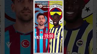 TRABZONSPOR FENERBAHÇE MAÇI ABONE OL BU AKŞAM 19:00DA CANLI İZLE! #süperlig #fenerbahçe #trabzonspor