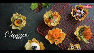 Spring Home Roll Wrappers - Canape Delights