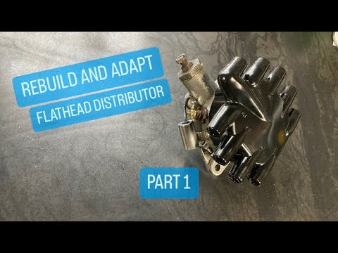 Flathead Ford Distributor Adapt And Rebuild : Part 1 - YouTube