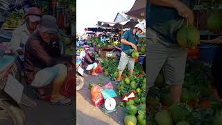 Giá bưởi da xanh 29 Tết, chợ đầu mối nông sản Thủ Đức #agricultural #chợ #market #vietnamese