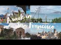 A WEEK IN SAN FRANCISCO (Part 1) // Golden Gate Bridge, Alcatraz, Pier 39, Palace of Fine Arts